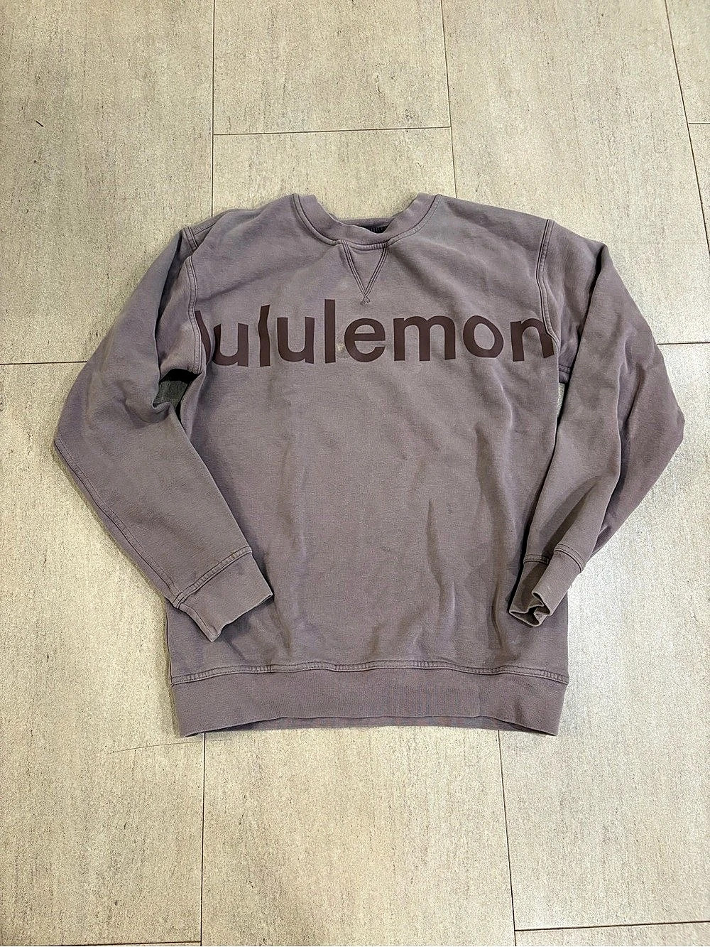 lululemon All Yours Crew *Graphic Sweatshirt Purple